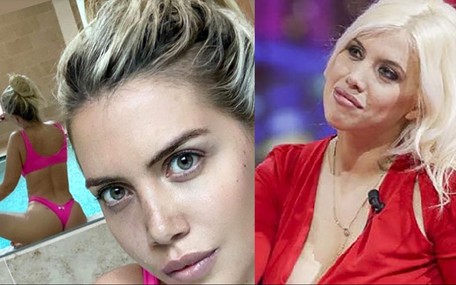 Wanda Nara'nın havuzdaki tanga bikinili pozu beğeni topladı!