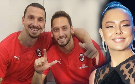 Zlatan Ibrahimovic'ten Ebru Gündeş'e Mesaj: Çingenem'i çok seviyorum