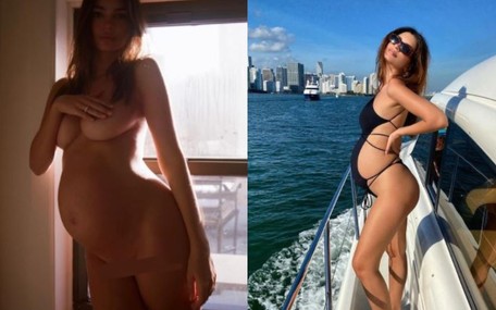 Ünlü Model Emily Ratajkowski Çırılçıplak Kamera Karşısına Geçti!