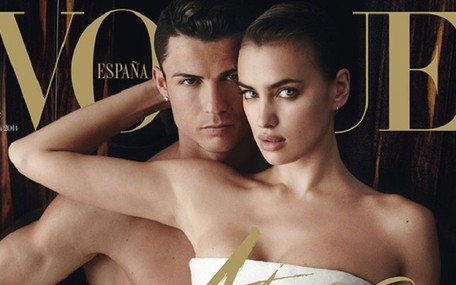 Ronaldo ve Irina'dan cesur pozlar