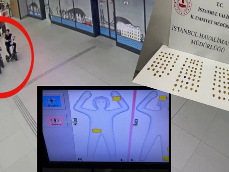 İstanbul Havalimanı'nda flaş olay: Cinsel organlarından kilolarca altın çıktı!