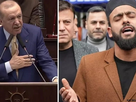 Kabe'de Hacılar akımı Erdoğan'ın da gündeminde: Salonu coşturdu