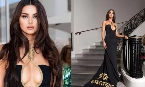 İranlı Model Mahlagha Jaberi, Dikkati Başka Yöne Çektiği Gerekçesiyle Tepki Çekti