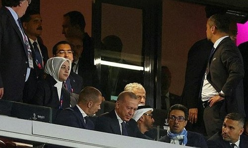 Erdoğan UEFA Şampiyonlar Ligi finalini hangi liderlerle beraber izledi?