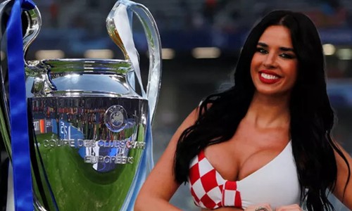 Dünya Kupası'na damga vuran Ivana Knöll Şampiyonlar Ligi finalinde tribünleri salladı