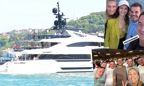 Acun Ilıcalı 20 milyon dolarlık yatındaki partide kimleri ağırladı?