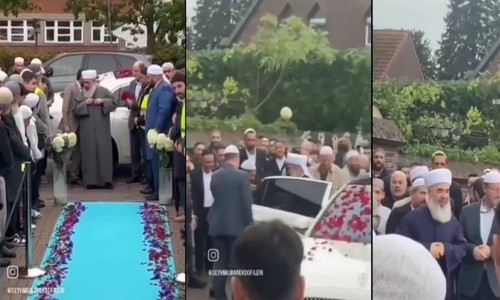 Menzil şeyhi adayı Mübarek El-Hüseyni Avrupa turuna çıktı