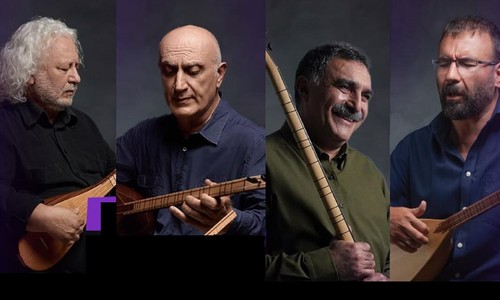 Türkülerin efsane gecesi: Erkan Oğur, İsmail Hakkı Demircioğlu, Erdal Erzincan ve Tolga Sağ sahnede