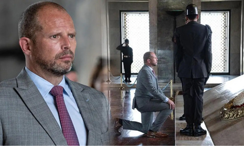 Belçikalı Bakan Francken Atatürk'ün mozolesinin önünde neden diz çöktüğünü anlattı: En derin saygımı