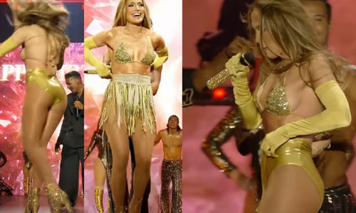 Jennifer Lopez'in sahnede eteği yere düştü: Hiç iç çamaşırı giymem, iyi ki bugün giymişim...