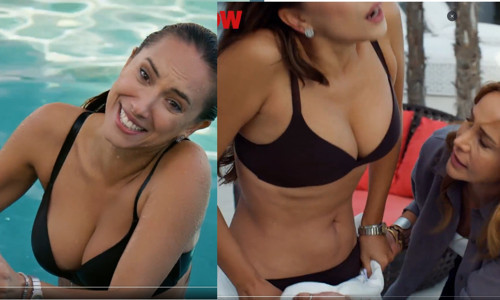 Ben Leman'ın Şahika'sı Duygu Sarışın aldatıldığını öğrenince çılgına döndü, soyunup havuza atladı