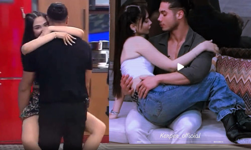 İşte RTÜK'ü çıldırtan görüntüler: Kısmetse Olur'da Kerem Perinaz'ı kucağına alınca...