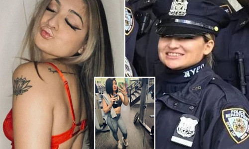 New York'ta görevli kadın polis Dannah Battino'nun onlyfans hesabı ortaya çıktı, ortalık karıştı