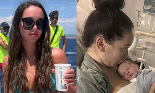 Mide ağrısı zannetti, Bebek sahibi oldu!