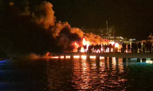 Yalıkavak Marina’da felaket: Arap şeyhlerinin, Ozan Şer ve İbrahim Levent’in yatları yandı