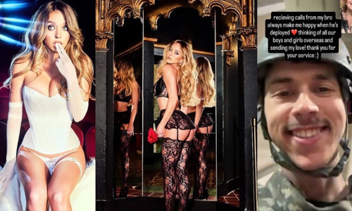 Sydney Sweeney’den asker paylaşımı dikkat çekti