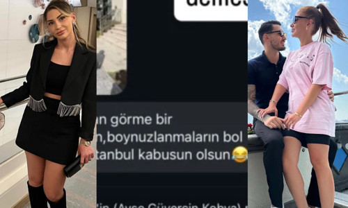 Uğurcan Çakır’ın eşi Kübra Çakır’a iğrenç mesajlar: Boynuzlanmaların bol olsun…