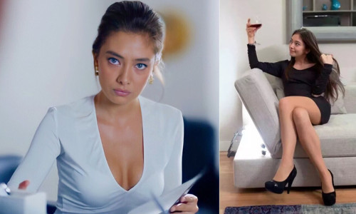 Neslihan Atagül ve Kadir Doğulu çiftinden savaşmayın sevişin mesajı