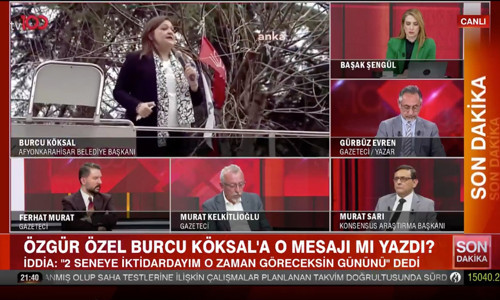 Burcu Köksal'dan tv100'e flaş açıklama: CHP'den çok yoruldum