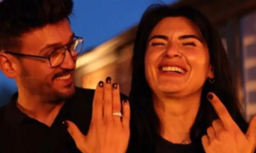 Evlilik yolunda kriz mi? Hanife Gürdal’dan bikinili pozlarla olay gönderme!