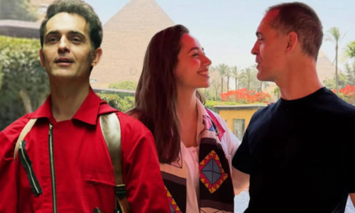 Özge Özacar ve La Casa de Papel'in Berlin'i Pedro Alonso O'choro aynı dizide!