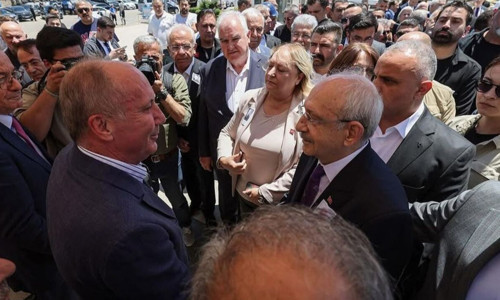 Ankara'da olaylı cenaze! İnce ve Kılıçdaroğlu yıllar sonra aynı karede