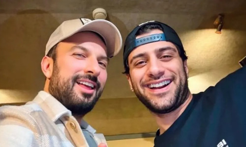 Megastar Tarkan'dan büyük sürpriz! Reynmen ile aynı karede