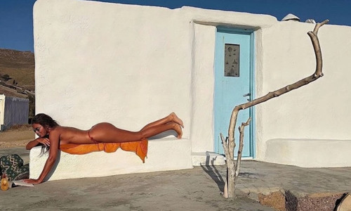 Bikini izi sevmem demişti! Eda Taşpınar'dan dikkat çeken kareler
