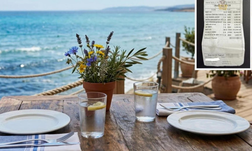 Çeşme'de araba fiyatına adisyon