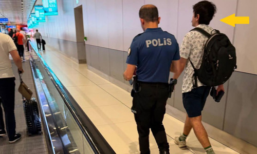 Troller hedef göstermişti: Komedyen Deniz Göktaş havalimanında gözaltına alındı