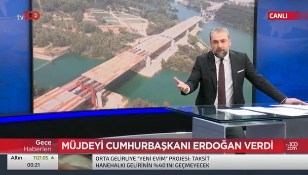 Adana'daki 15 Temmuz Şehitler Köprüsü Nisan'da hizmete giriyor