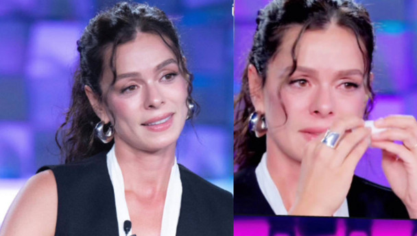 Özge Özpirinçci'nin duygusal anları: Gözyaşlarını tutamadı