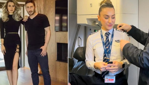 Sabri Sarıoğlu’nun eşi kokpitte: Yağmur Sarıoğlu kaptan pilot oldu