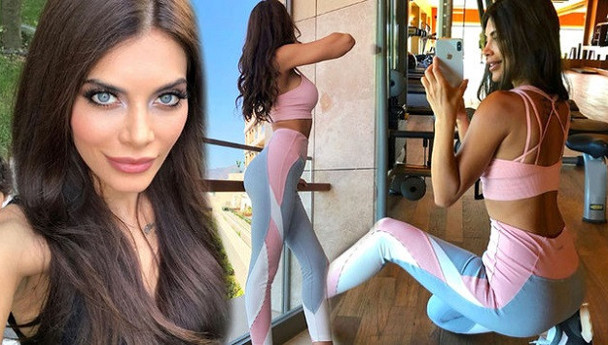 Ceren Hindistan'ın spor salonundan yaptığı paylaşım olay oldu!