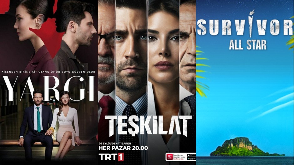 22 Mayıs Reyting Sonuçları: Teşkilat, Yargı, Survivor