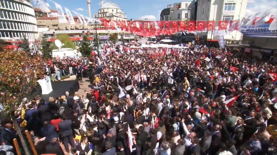 Muharrem İnce'nin Bolu mitingini AKP/CHP yandaş medyası görmedi: İşte sansürlenen görüntüler