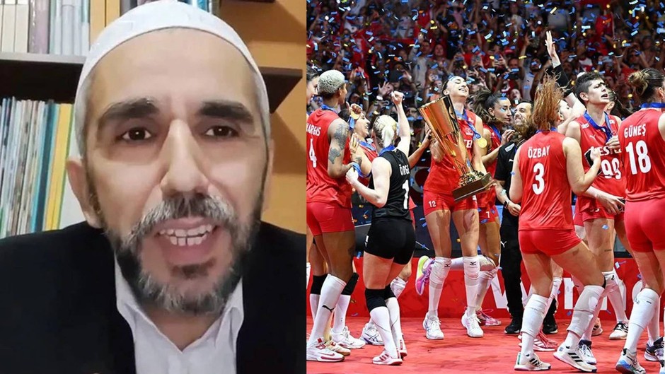 Kadın voleybolculara saldıran yobaz imama cemaat ve müftüden tokat gibi tepki