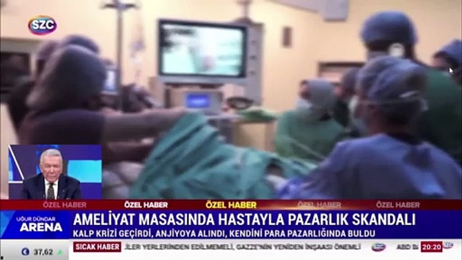 Muhasebeci ameliyat masasında hastayla stent pazarlığı yaptı!