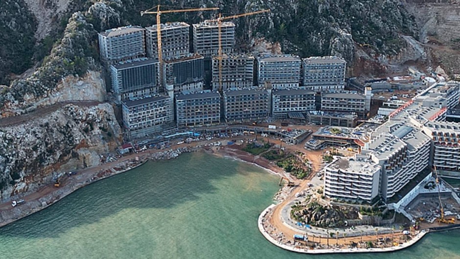 Bloomberg, Türkiye'nin beton ormanı diyerek Sinpaş'ın Kızılbük projesini yazdı