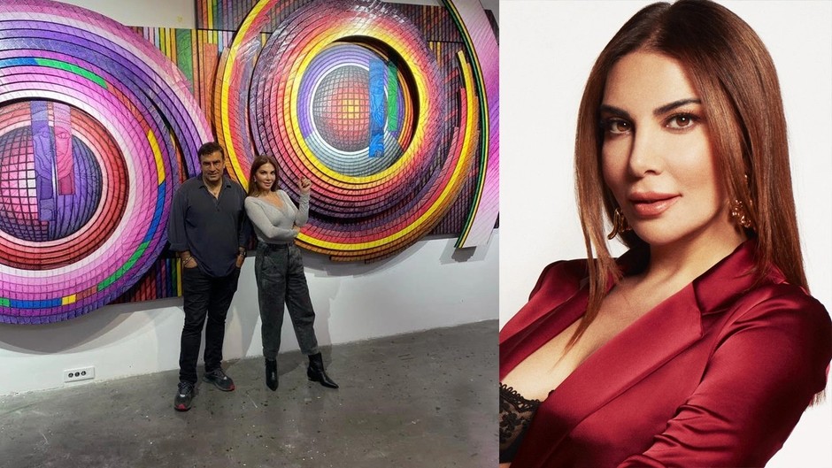 Ahmet Güneştekin'in Kayıp Alfabe sergisi büyük ilgi görüyor: Serginin son ziyaretçisi Ebru Yaşar