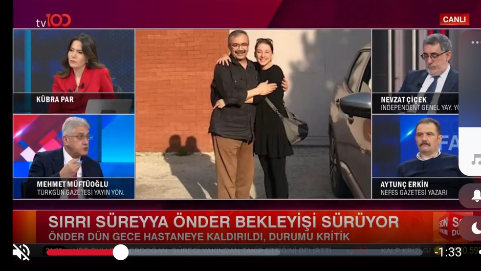 İmralı Heyeti Yılmaz Tunç görüşmesiyle ilgili flaş gelişme: tv100'de Mehmet Müftüoğlu açıkladı