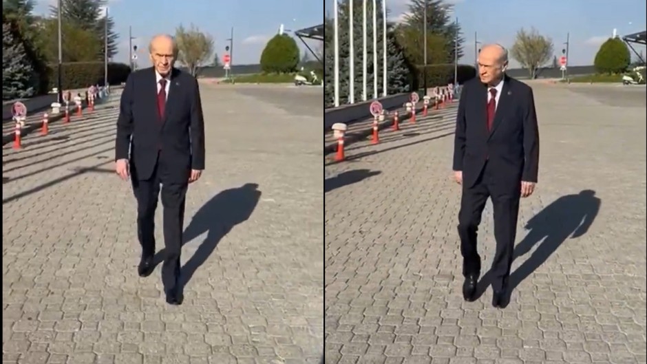 Devlet Bahçeli'den dikkat çeken video: Hele durma yürü sen, daha yolun yarısı var..