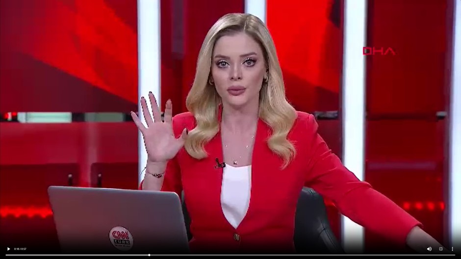CNN Türk spikeri Meltem Bozbeyoğlu deprem anında büyük korku yaşadı