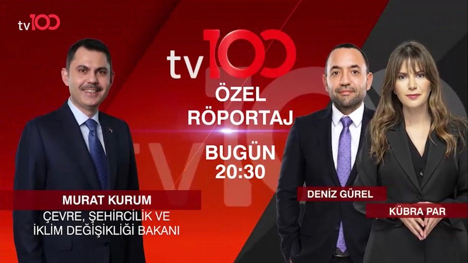 İstanbul depreme ne kadar hazır? Murat Kurum bu akşam 20:30'da tv100'de soruları yanıtlıyor