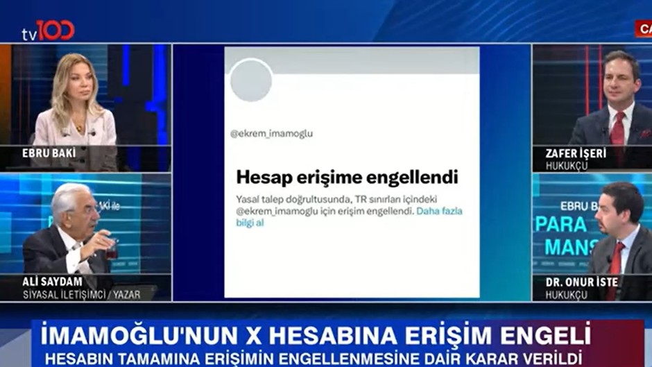 İmamoğlu'nun X hesabının engellenmesine Saray danışmanından tepki: Fahrettin Altun çok bozulacak