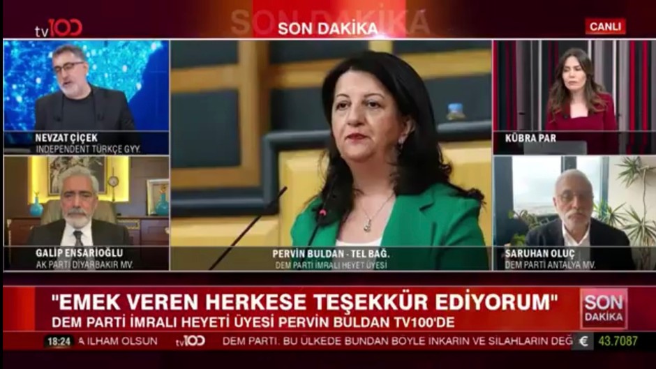 Pervin Buldan Kübra Par’a açıkladı: PKK ne zaman fesih açıklaması yapacak?
