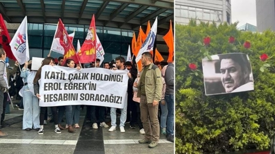 Tazminatını isteyen işçiyi döven polis, Ahmet Çalık’ın koruması çıktı
