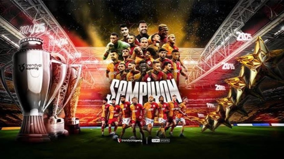 Galatasaray 25. Şampiyonluk zaferine ulaştı: Türkiye’nin 5 yıldızlı tek futbol kulübü