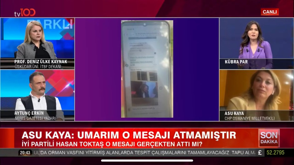 İYİ Partili vekilin ahlaksız paylaşımına CHP’li Asu Kaya’dan sert tepki