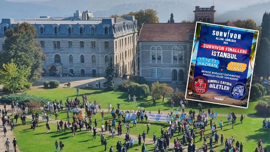Boğaziçi Üniversitesindeki Survivor final gecesinin bilet fiyatları belli oldu!